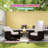Swivel Recliner,Outdoor Wicker Swivel Recliner Chair-248152783-248152782