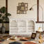 Console de table d'entrée avec rangement à 3 niveaux Farmhouse