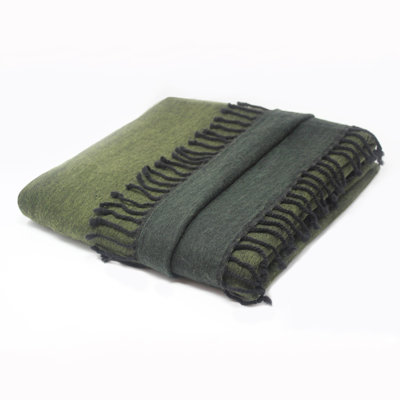 Cosette Merino Reversible Wool Throw