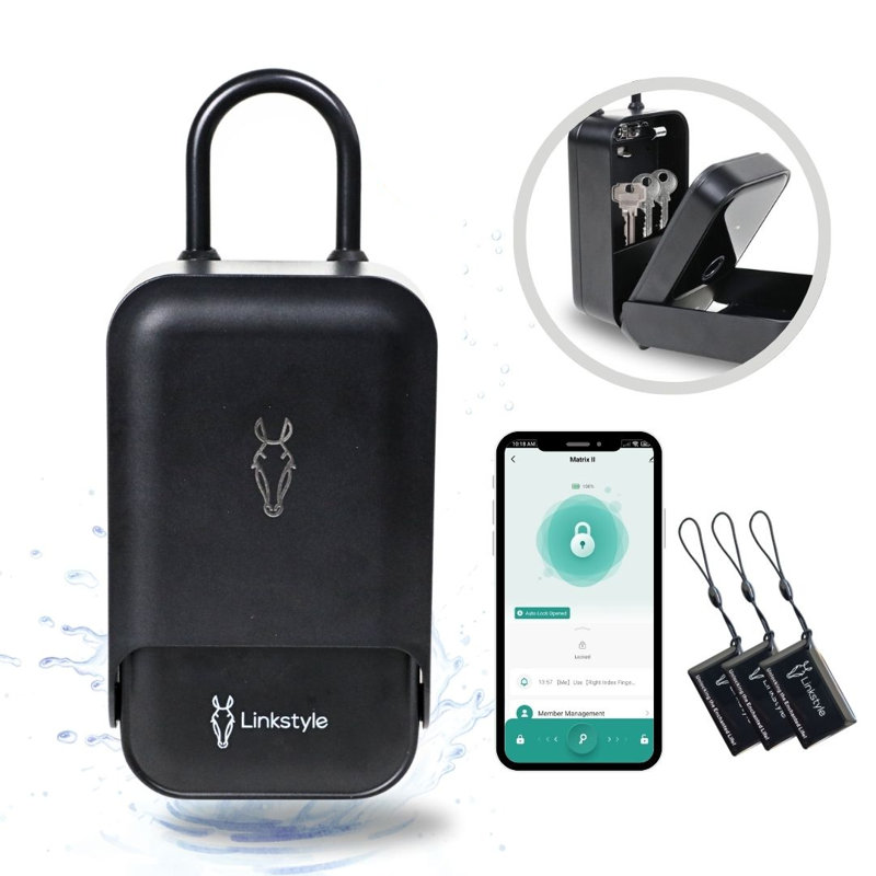 Linkstyle.life Wi-Fi Smart Lock Combination Lock,Key Lock Box