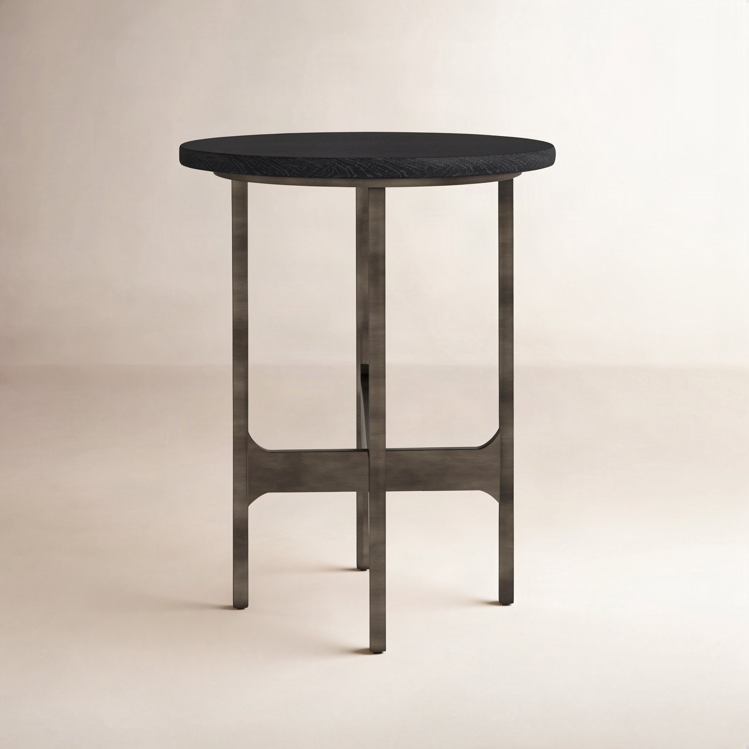 Erminia Solid Wood End Table