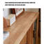 Armoire pour chaussures en bois d'hévéa