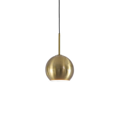 Luminaire suspendu en verre Melveen Globe