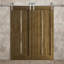 Panneau de porte à dalle | Ego 5014 | Portes en placage de bois | Pochette coulissante à poche-99700850-99700865