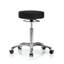 Tabouret pivotant réglable en hauteur à 360 degrés PERCH Chrome | Hauteur du banc moyen: 20,5 à 28 po-201164975-243881252