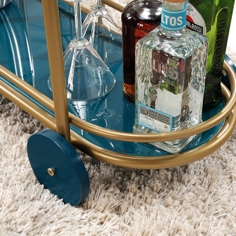 Oeste Metal Bar Cart
