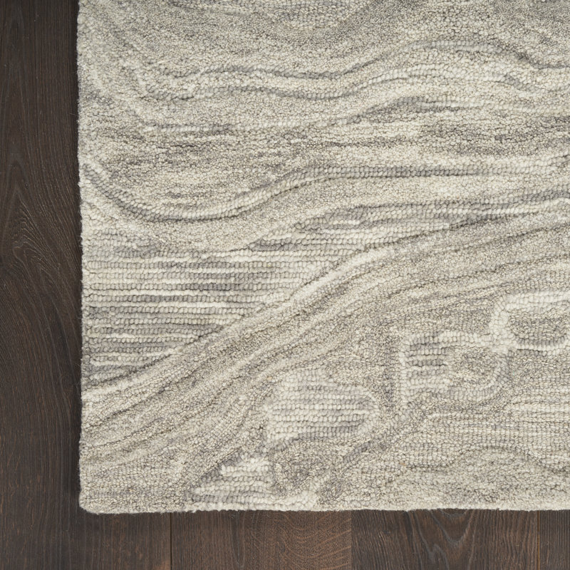Cahide Abstract Handmade Area Rug, Runner 69 x 229cm