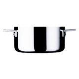 Attiva Pot with Lid 7.09" - 12 Pieces - Stainless Steel