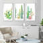 « cactus jardin », reproduction de peinture à l’aquarelle à l’impression multi-parties-31707354