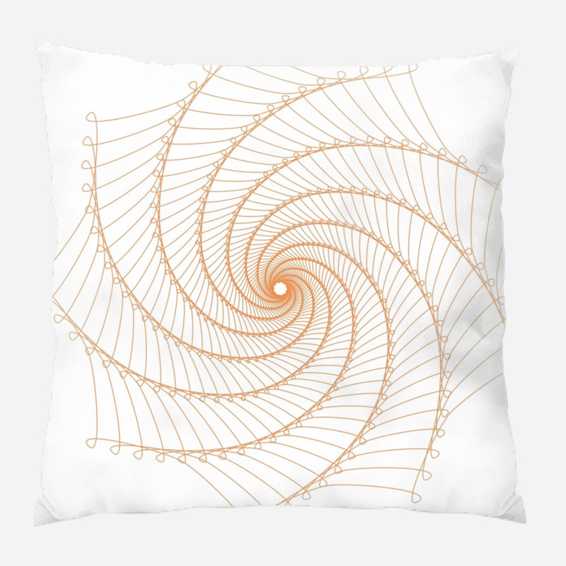 Coussin spirograph