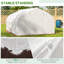 Braesyn 4 x 3(m) Walk-in Tunnel Greenhouse, Roll Up Sidewalls, Mesh Door