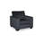 New Britain Upholstered Armchair with Ottoman-89063083