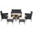 Gymax 7 Piece Rattan Sofa Seating Group with Cushions