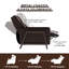 Fauteuil inclinable traditionnel en bois massif Edwin-964800326