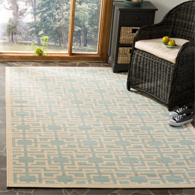 Tapis géométrique Jamon Martha Stewart Performance