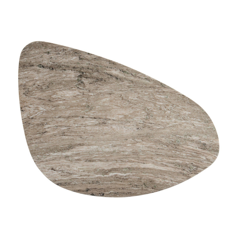 Zion Marble Coffee Table, White