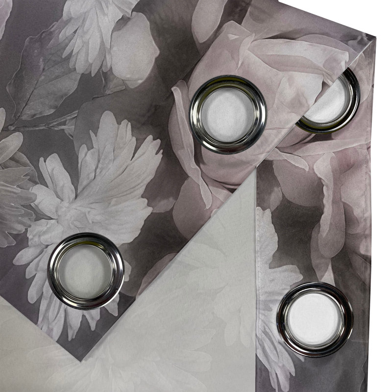 Thijmen Semi Sheer Curtain Pair