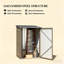 Outdoor Shed,Lockable Tool Shed,Small Shed,Metal Garden Shed