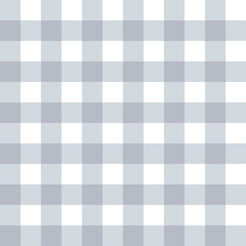 Nerijus Little Explorers 2 Tartan Boom Wallpaper Roll, Blue