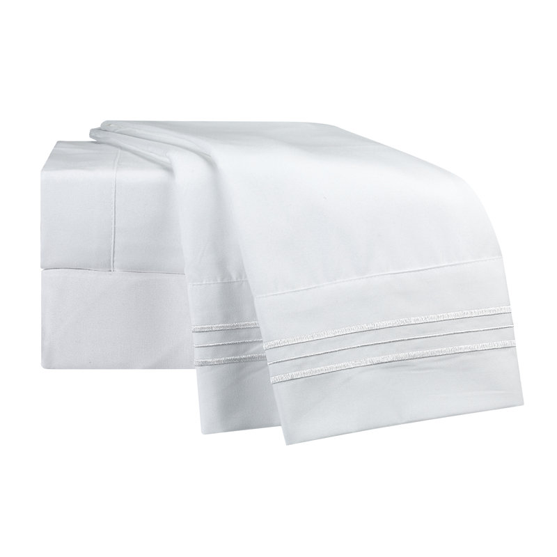 Ensemble de draps Setaluna, Très grand, Blanc