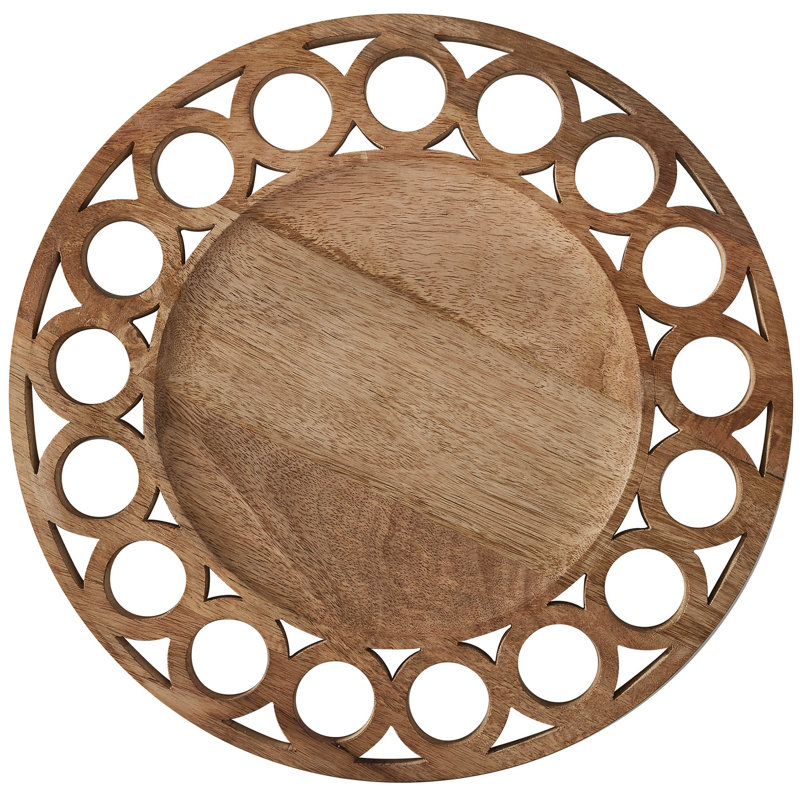  Ensemble de 4 cercles en bois