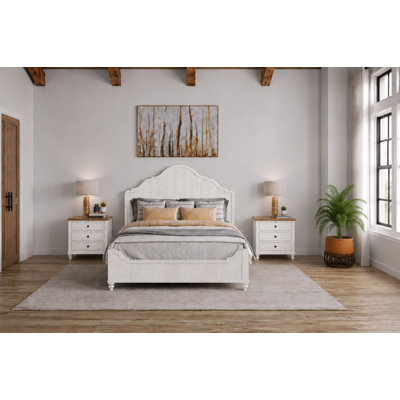 Dana Heights Two-tone Farmhouse 5-piece Bedroom Set