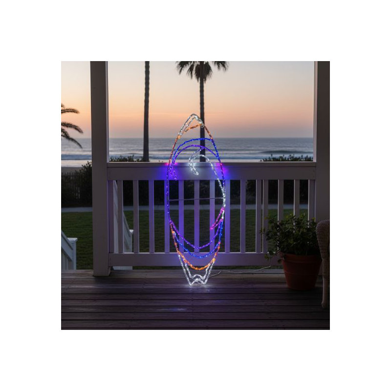 2D Surf Board: Wave
