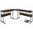 Doireann L-Shaped Metal Base Drafting Table-80712231