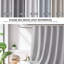 Rideau de douche Arbor Waffle Gray-106924480-107232263