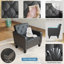 Fauteuil en similicuir-1873726864