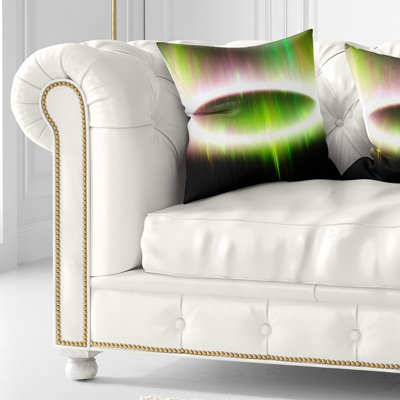 Beautiful Northern Lights - coussin imprimé abstrait