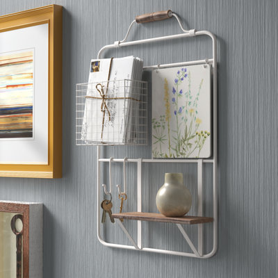 Valdes Metal Wall Organizer
