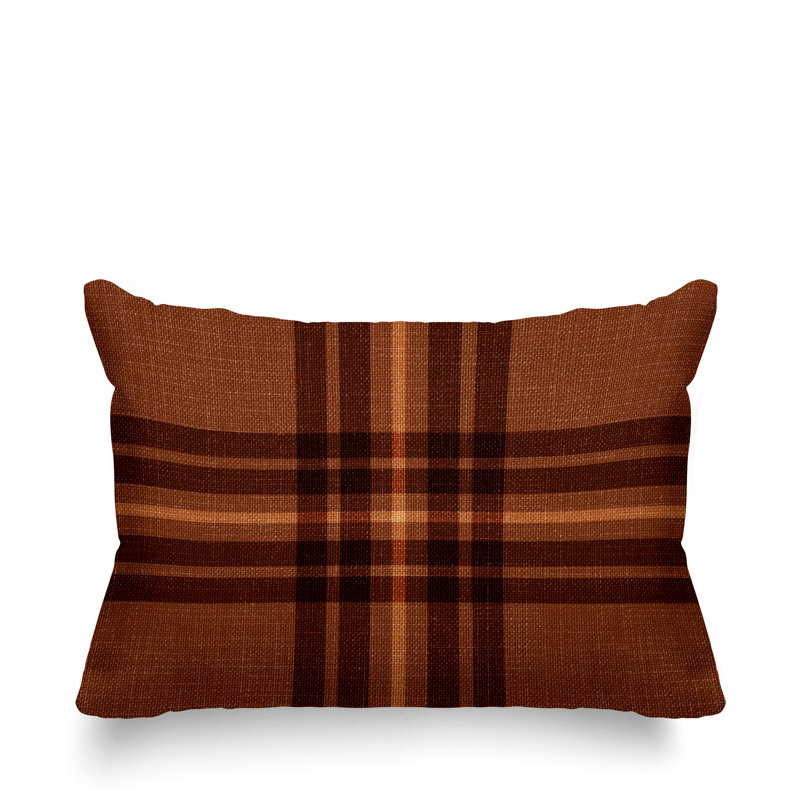 Coussin intérieur / extérieur Brady, Orange brûlé