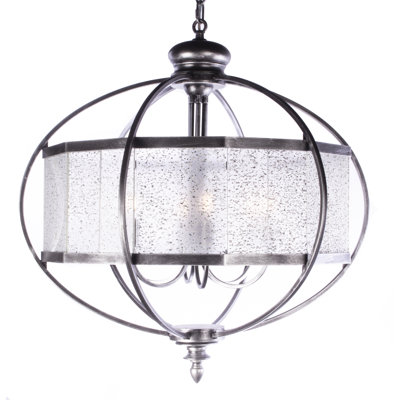 Ozbourn 4 - Light Dimmable Globe Chandelier