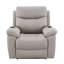 Fauteuil inclinable poli en microfibre avec mouvement, fauteuil chauffant et massant-520898006