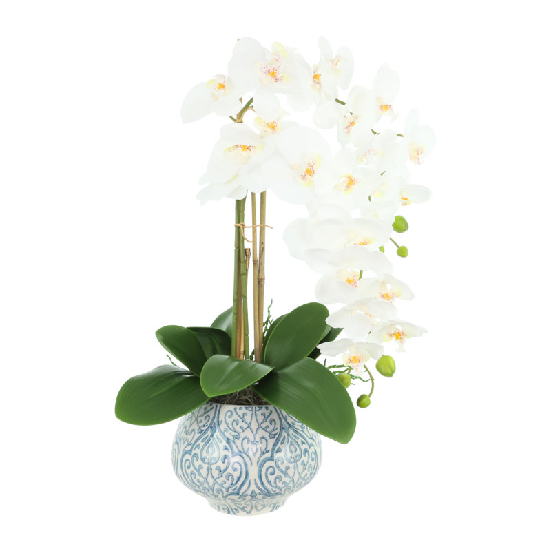 24 " Polysilk Orchid Arrangement