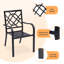  Ensemble de 2 chaises de patio