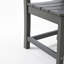 Chaises d'extérieur grises sans accoudoirs - Matériau PEHD - ensemble de 2-2096445583