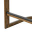 Tabourets de comptoir rembourrés en bois d'hévéa massif Modern Modern-123802498