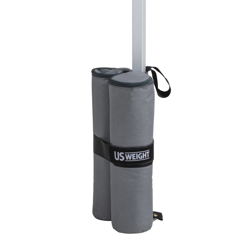 Poids américain Titan 120 lb Toile remplissable - Sacs de poids pour tente - Ensemble de 4