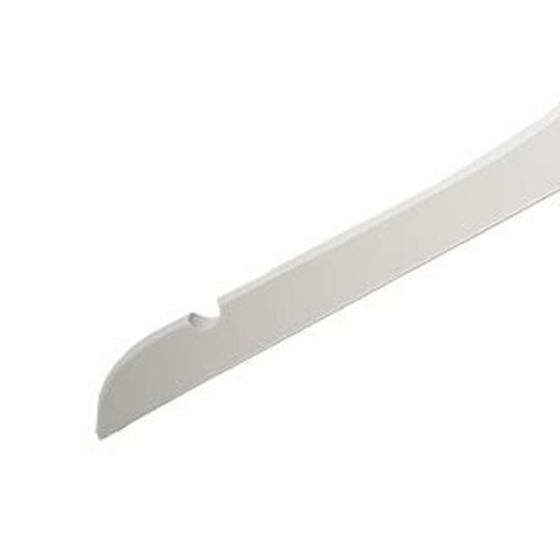 Mccraw Wood Standard Hanger for Dress/Shirt/Sweater, 100, White