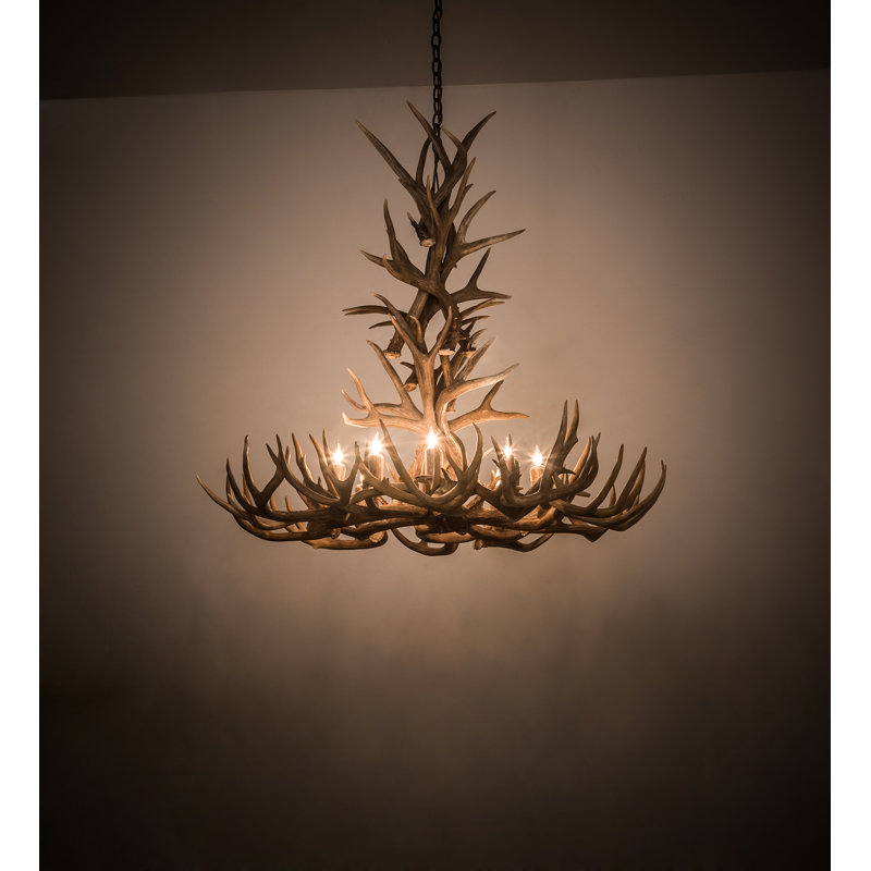 Rustic Lodge 8 - Light Chandelier