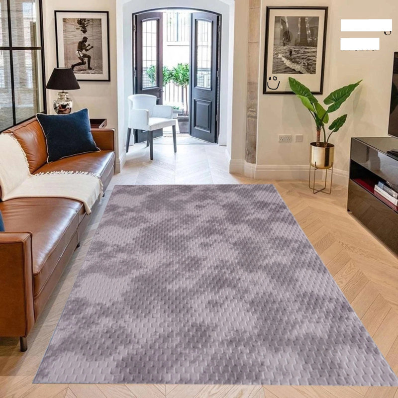 Geometric Area Rug, Rectangle 60 x 110cm