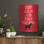 Trinx «Keep Calm Labrador» par Ginger Oliphant, art mural en métal-2094207779