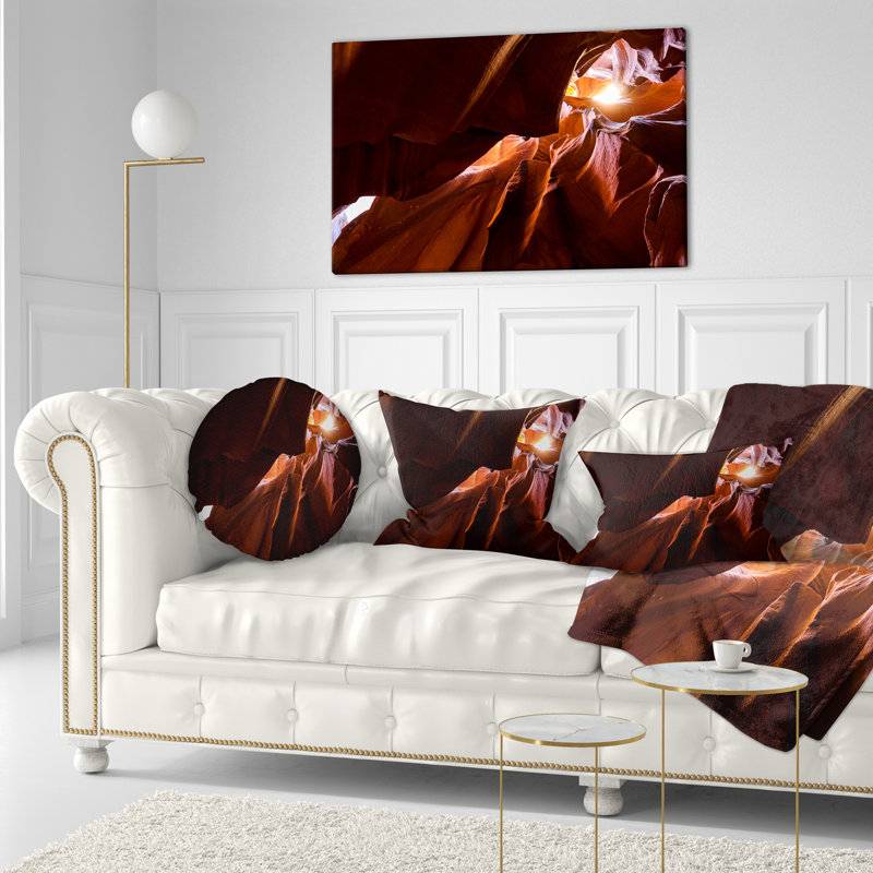 Coussin lombaire paysage antilopes Canyon