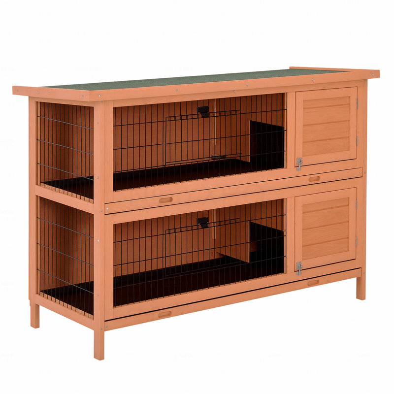 Cage à lapin en bois