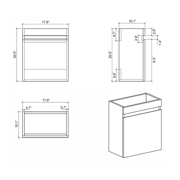 Dimensions du produit