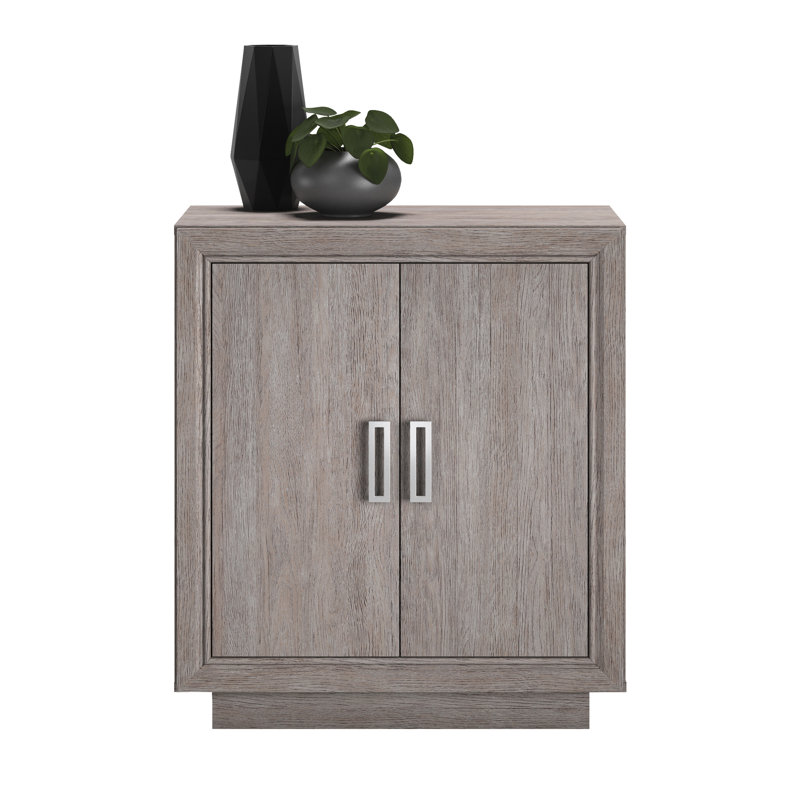 Armoire de rangement moderne et grise au design fonctionnel, empilable pour augmenter le nombre de tablettes d'entrée, compacte et polyvalente pour les espaces de bureau
