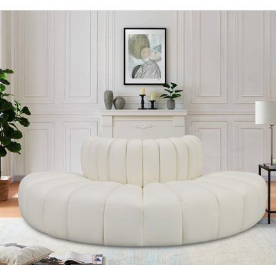Issaih 90'' Upholstered Sofa
