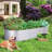 Galvanized Raised Garden Bed Silver-1390331620